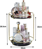 360 Degree Spin/Rotating Luxury Makeup Organizers-le-home-chic.myshopify.com-MAKE UP ORGANIZERS