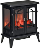 25" Electric Fireplace Stove, 1400W Freestanding Indoor Heater-le-home-chic.myshopify.com-FIREPLACE