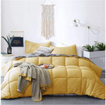 All Season Down Alternative Quilted Comforter Set with Sham-le-home-chic.myshopify.com-COMFORTER SET
