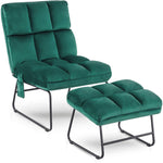 Living Room Chairs with Ottoman-le-home-chic.myshopify.com-LOUNGE CHAIR