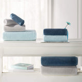 100% Cotton Quick Dry Textured Bath Towel Set, 6 Piece Set-le-home-chic.myshopify.com-TOWELS