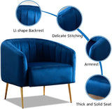 Velvet Accent Chairs with Golden Metal Legs-le-home-chic.myshopify.com-ACCENT CHAIR
