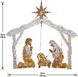 Christmas Décor Includes Pre-Strung Mini White LED Lights-le-home-chic.myshopify.com-CHRISTMAS DECORATION