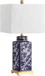Navy/White 26-inch Bedroom Living Room Home Office Desk Nightstand-le-home-chic.myshopify.com-LAMPS