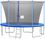 Trampoline 12Ft with Enclosure Net Ladder Outdoor Fitness-le-home-chic.myshopify.com-TRAMPOLINE