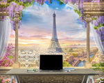Wallpaper Eiffel Tower Wall Murals View Terrace of the Paris-le-home-chic.myshopify.com-WALLPAPER