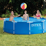 10 Foot x 30 Inch Outdoor Metal Frame Swimming Pool-le-home-chic.myshopify.com-POOL