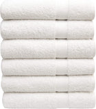 6 Pack – 100% Cotton - 500 GSM – Lightweight, Soft & Absorbent-le-home-chic.myshopify.com-TOWELS