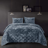 Lightweight Bedding Comforter Set Velvet Quilt Set Luxury Diamond-le-home-chic.myshopify.com-COMFORTER SET