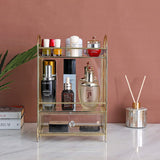 Cosmetic Makeup and Jewelry Storage Case Display-le-home-chic.myshopify.com-MAKE UP ORGANIZERS
