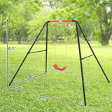 Metal Swing Single Sets for Backyard Outdoor-le-home-chic.myshopify.com-KIDS SWING SET