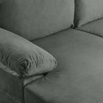Modern Large Velvet Fabric U-Shape Sectional Sofa-le-home-chic.myshopify.com-SECTIONAL SOFA