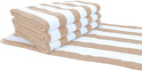 Striped Beach Towels (30x60, 40 Bulk Case Pack) - 100% Cotton-le-home-chic.myshopify.com-TOWELS