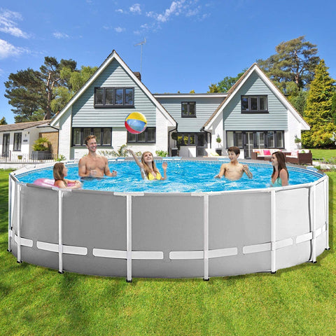 Swimming Pool - 10 ft x 30 in Round Metal Framed Above Ground-le-home-chic.myshopify.com-POOL