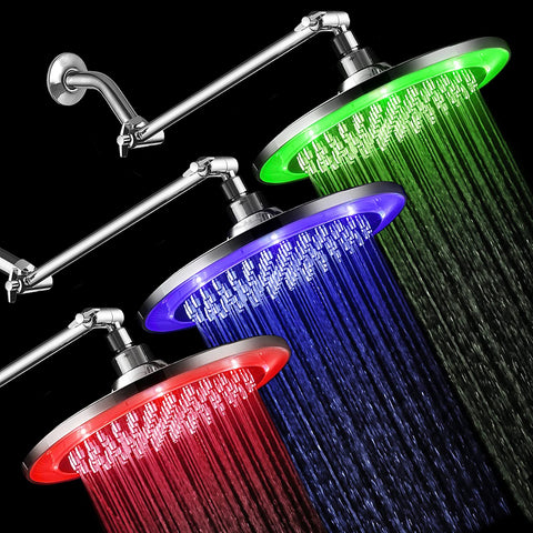 Giant 10" Rainfall Color-Changing LED Shower Head-le-home-chic.myshopify.com-SHOWERHEADS
