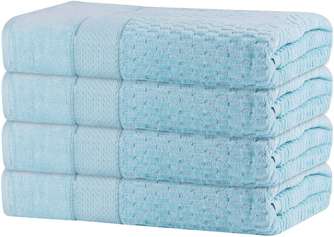 4 Pack Bath Towel 27x54 100% Cotton, Premium Hotel Quality-le-home-chic.myshopify.com-TOWELS
