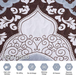 3pcs Luxury Floral Pattern Quilt Bedspread-le-home-chic.myshopify.com-QUILT SET