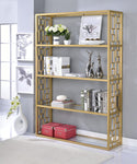 Bookshelf - - Gold & Clear Glass-le-home-chic.myshopify.com-BOOKSHELF