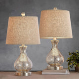 Table Lamps Set of 2 for Living Room 20" Modern Glass-le-home-chic.myshopify.com-LAMPS