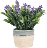 Artificial Lavender Potted Plants with Rope, 9 X 3.7 X 3.7 in-le-home-chic.myshopify.com-FLOWERS