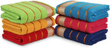 100% Cotton Bath Towels, Set of 6, Three-Line-Extra-Absorbent-Cotton-le-home-chic.myshopify.com-TOWELS