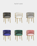 Luxury Modern French Furniture Design - Backrest Dining Chair-le-home-chic.myshopify.com-DINNING CHAIR