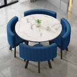 Dining Table Set W/4 Chairs - Minimalist Modern-le-home-chic.myshopify.com-DINNING ROOM SET
